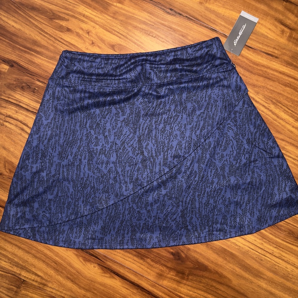 $10 Friday Eddie Bauer Blue Patterned KACEY SKIRT